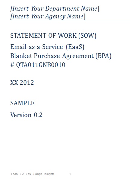 statement of work template 25