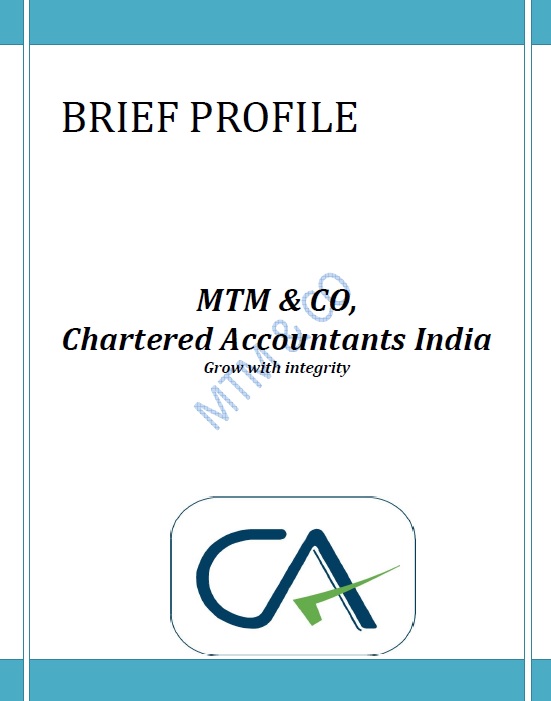 chartered accountant company profile template