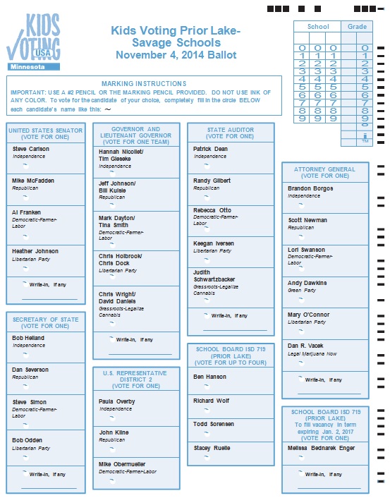 election ballot template 23