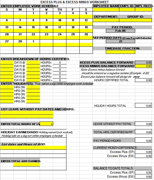 employee schedule template 8