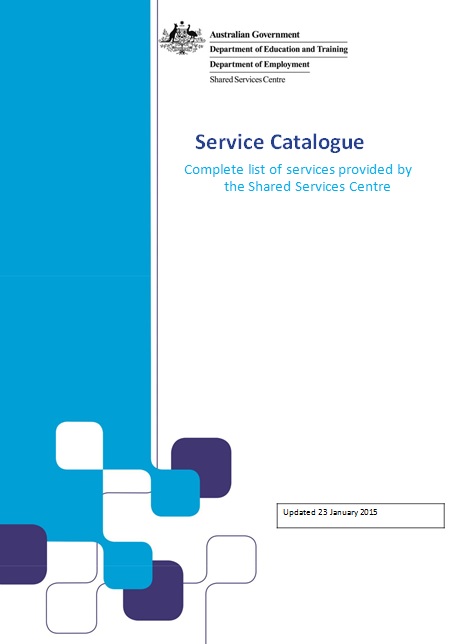 list of services catalog template