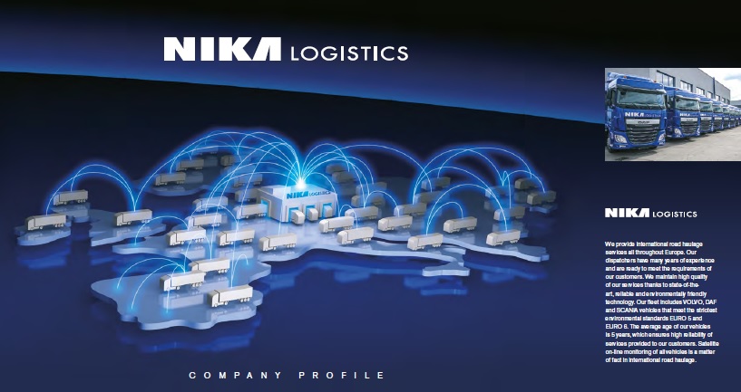 logistics company profile template