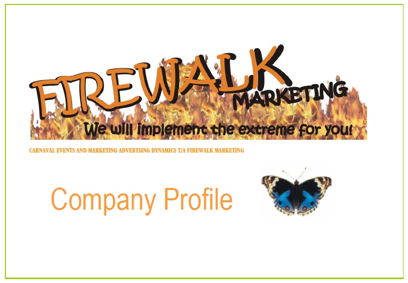 marketing company profile template