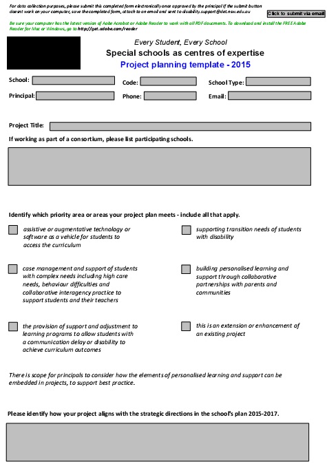 project planning template 4